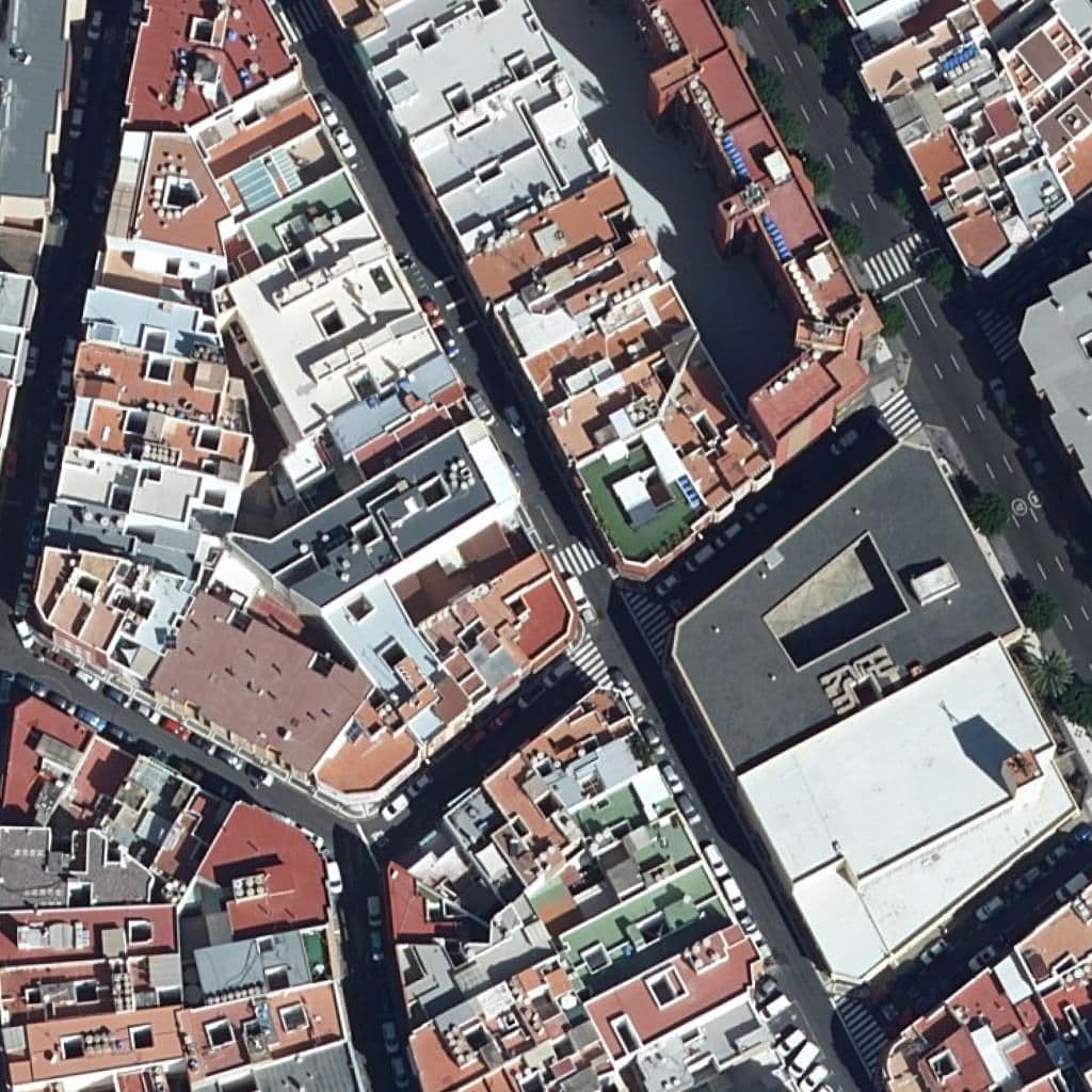 Aerial view of the grounds of CPEI EL ARBOLITO
