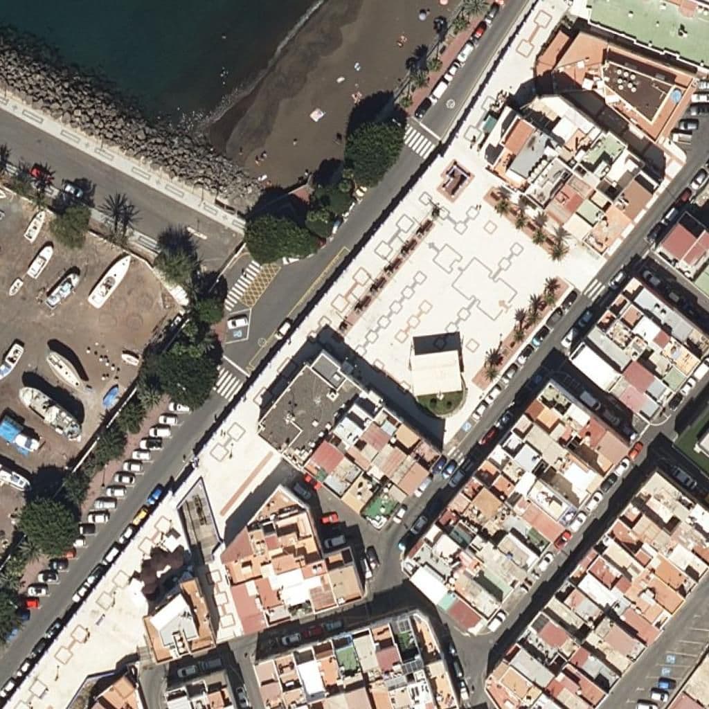 Aerial view of the grounds of AEOI MOGÁN