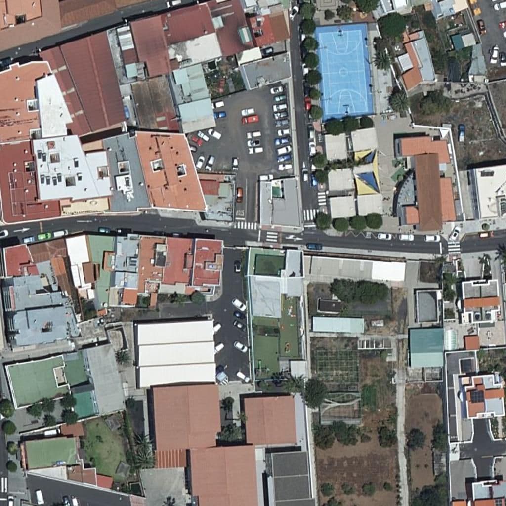Aerial view of the grounds of CPEI ENCANTIA