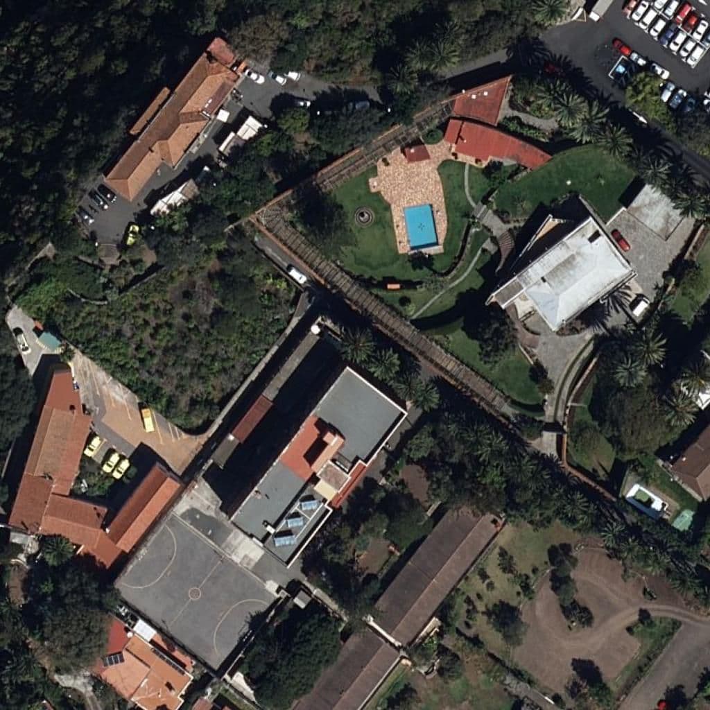 Aerial view of the grounds of CPEIP KAIZEN MONTESSORI