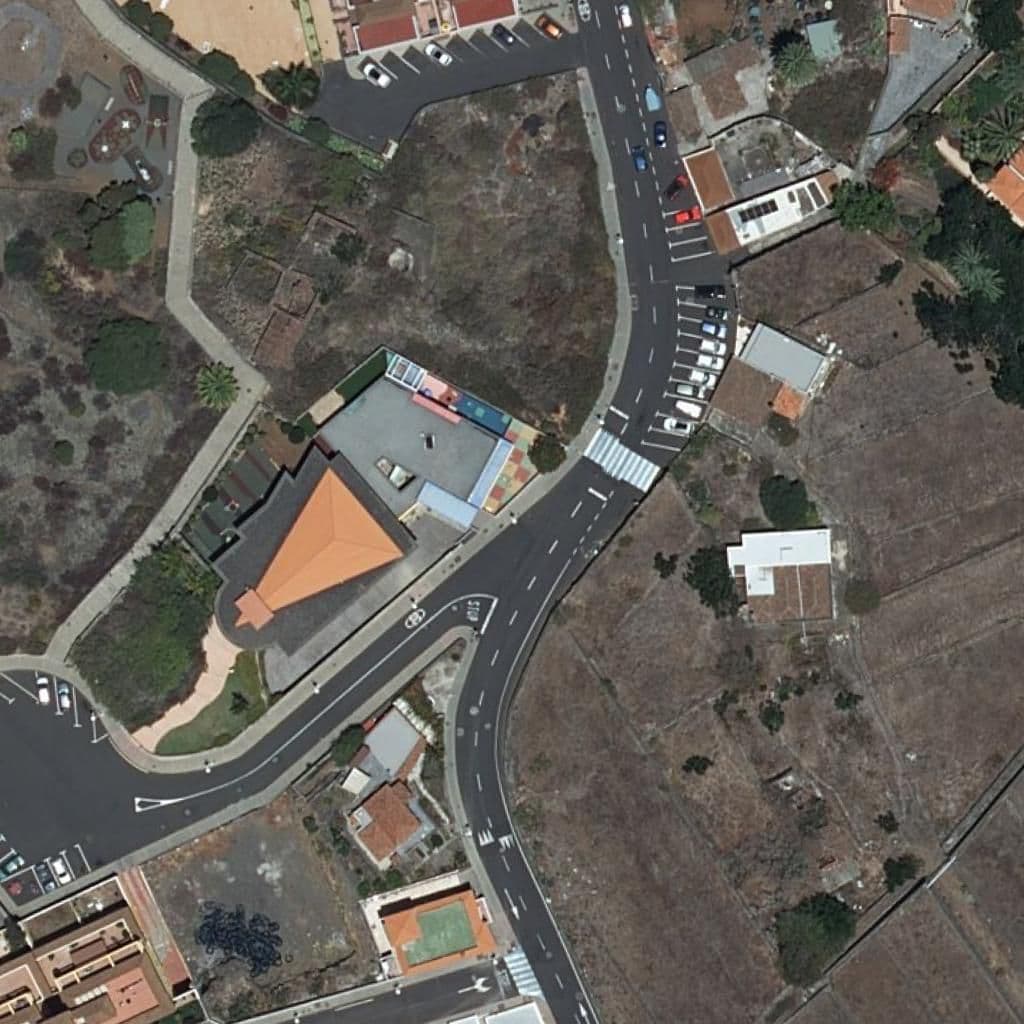 Aerial view of the grounds of EEI DOÑA PEPITA