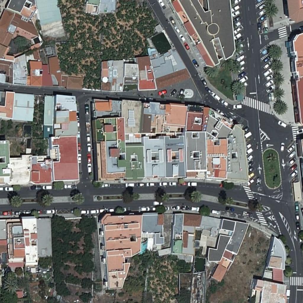 Aerial view of the grounds of CPFP INSTITUTO FOCAN