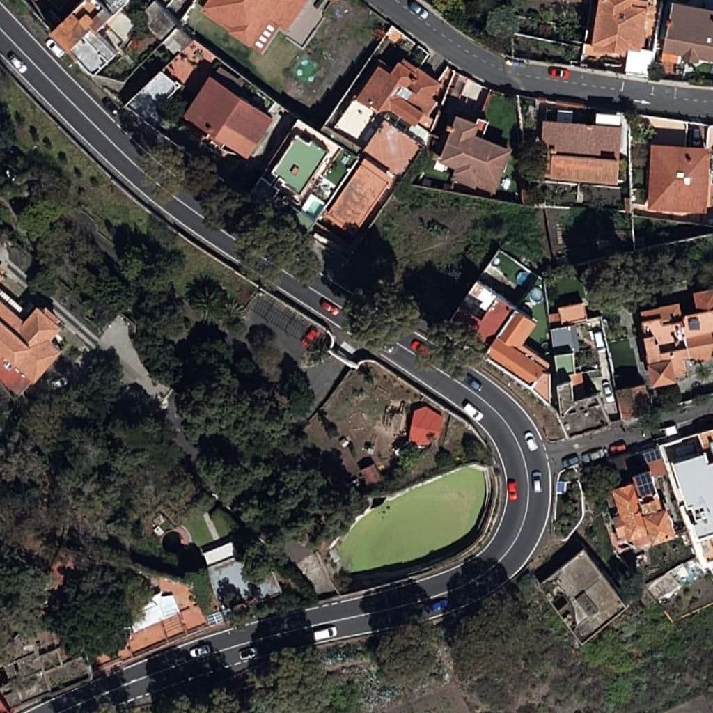Aerial view of the grounds of CPEI BOSQUEKO