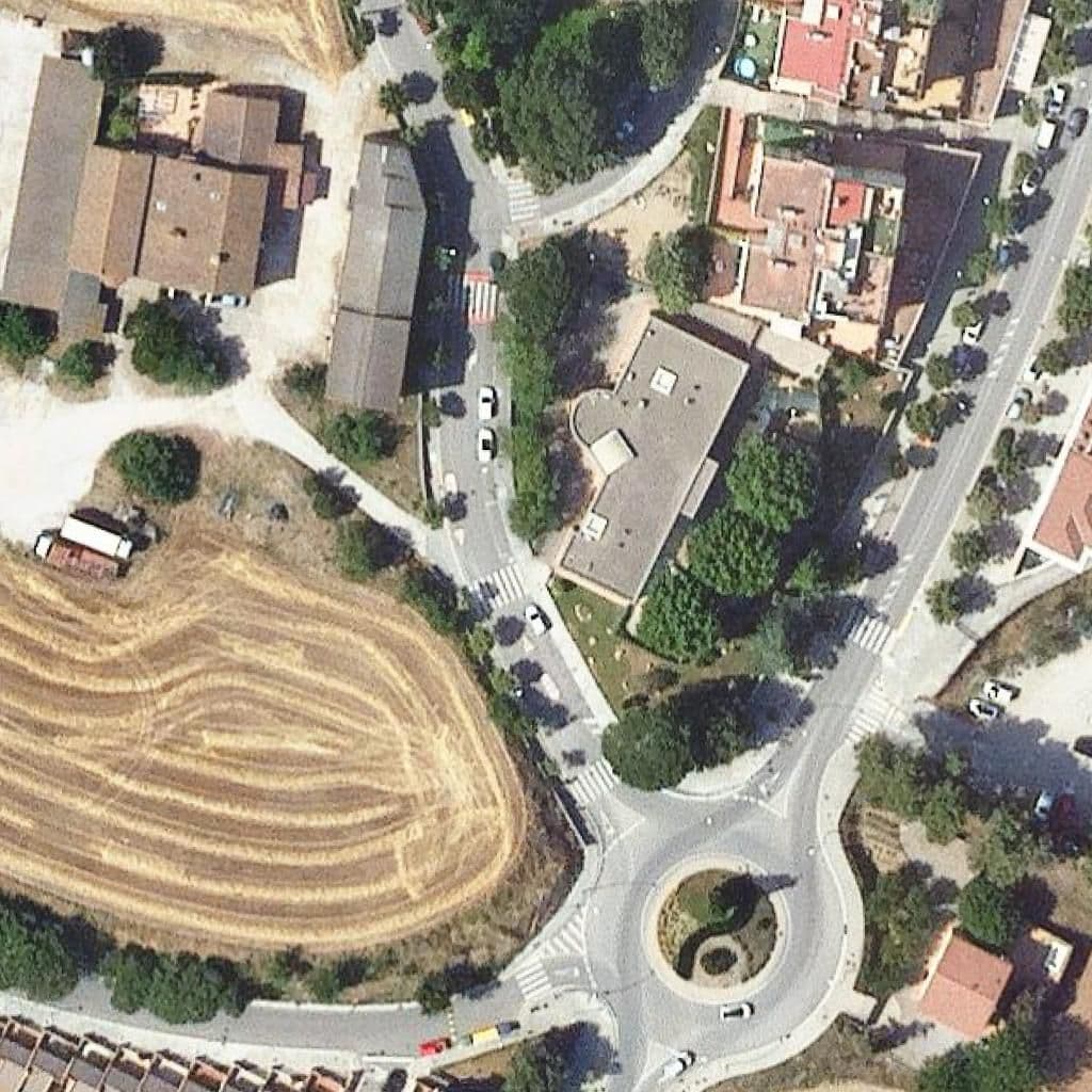Aerial view of the grounds of Escola Bressol Els Ninots