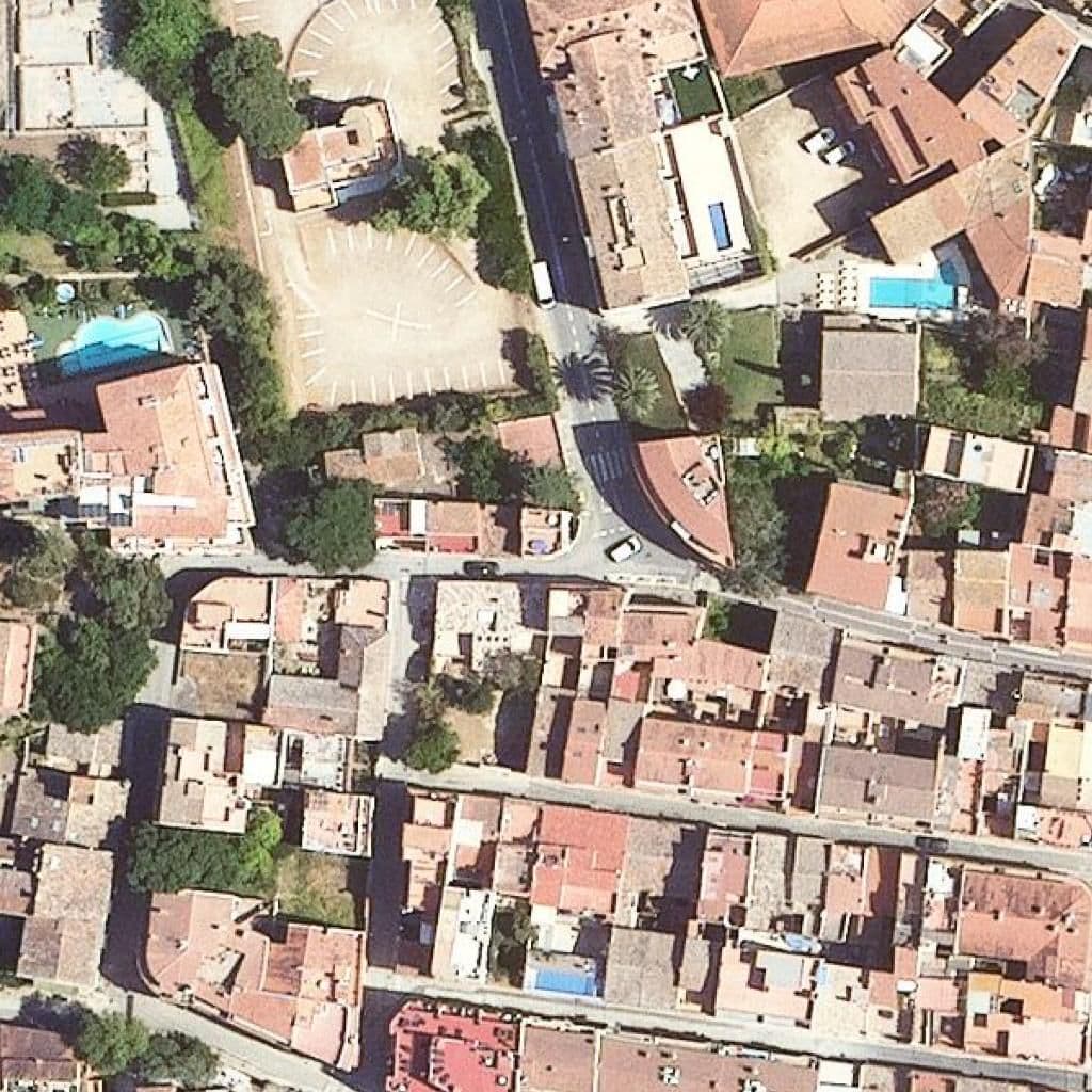 Aerial view of the grounds of Llar d'infants Els Petits Mariners