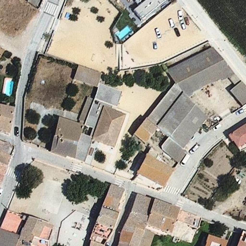 Aerial view of the grounds of Llar d'infants de Cabanes