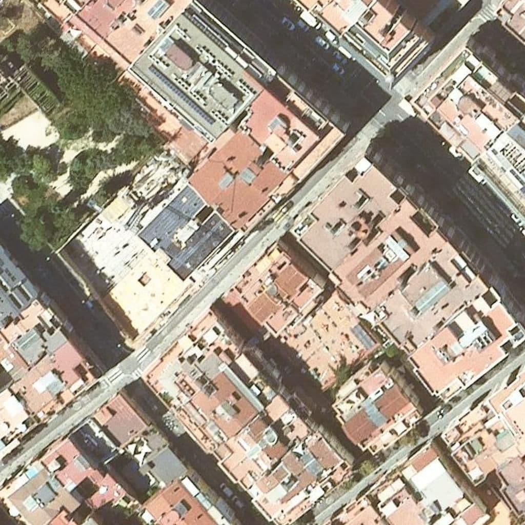 Aerial view of the grounds of Lli Privada La Gavina