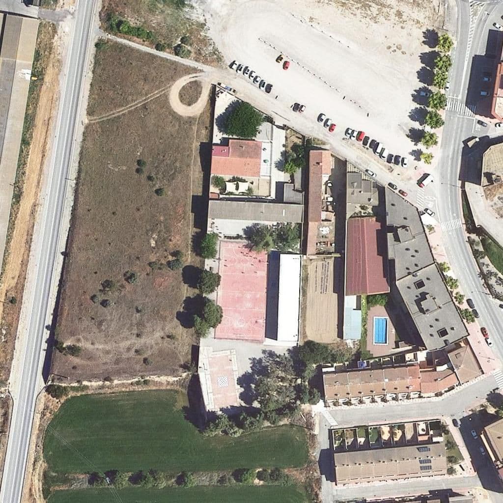 Aerial view of the grounds of Vedruna Bellpuig