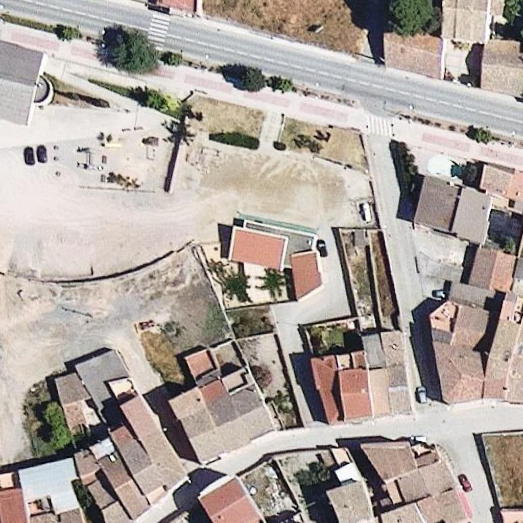 Вид згори на територію школи «Llar d'infants de Puigverd de Lleida»