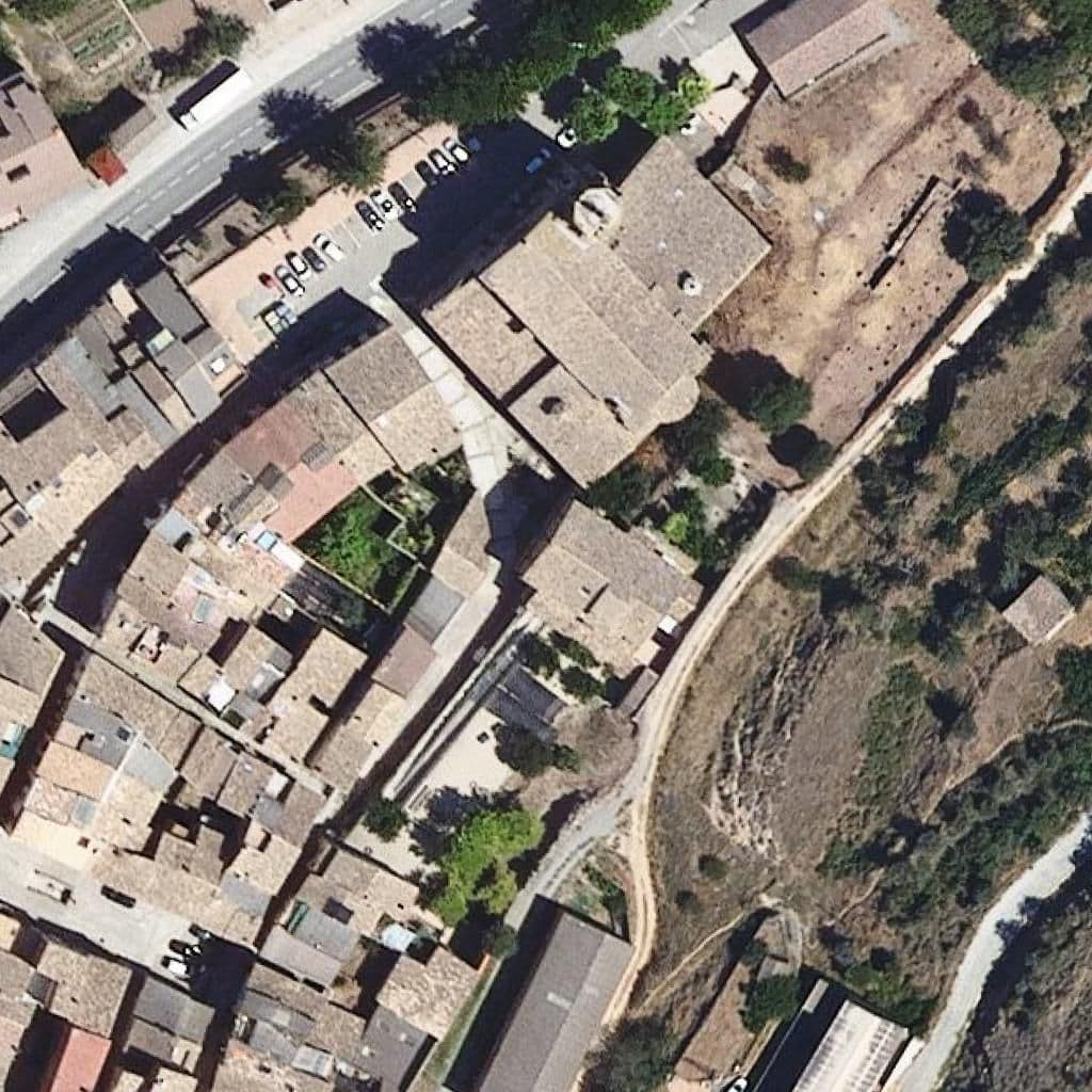Aerial view of the grounds of Llar d'infants de Ponts