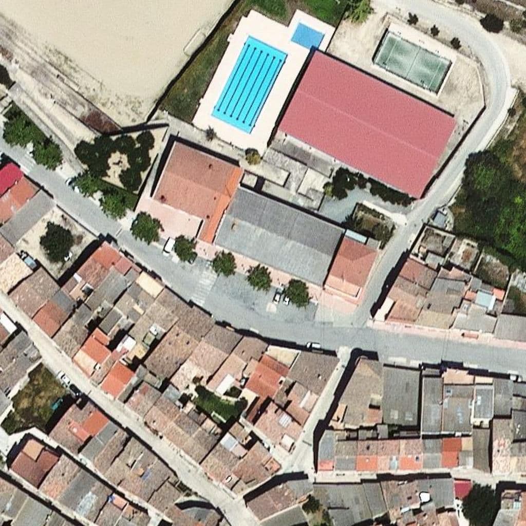 Вид згори на територію школи «Llar d'infants Municipal»