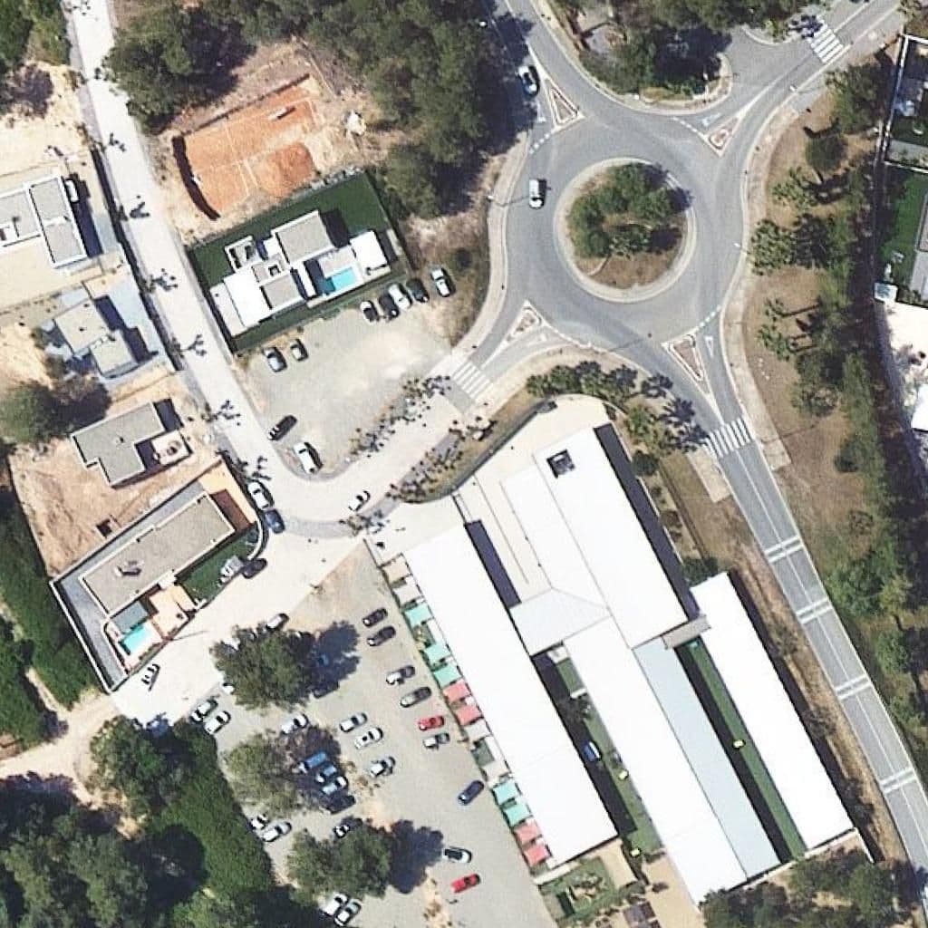 Вид згори на територію школи «The British School of Costa Daurada»