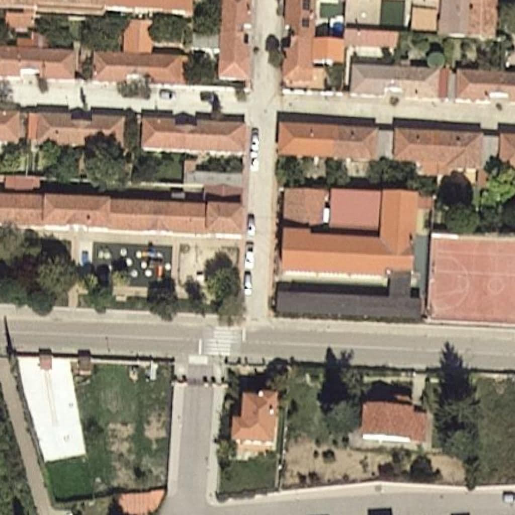 Aerial view of the grounds of ALEJANDRO RODRÍGUEZ DE VALCÁRCEL