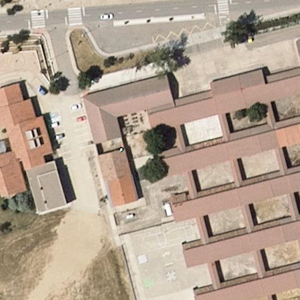 Aerial view of the grounds of ALONSO BERRUGUETE