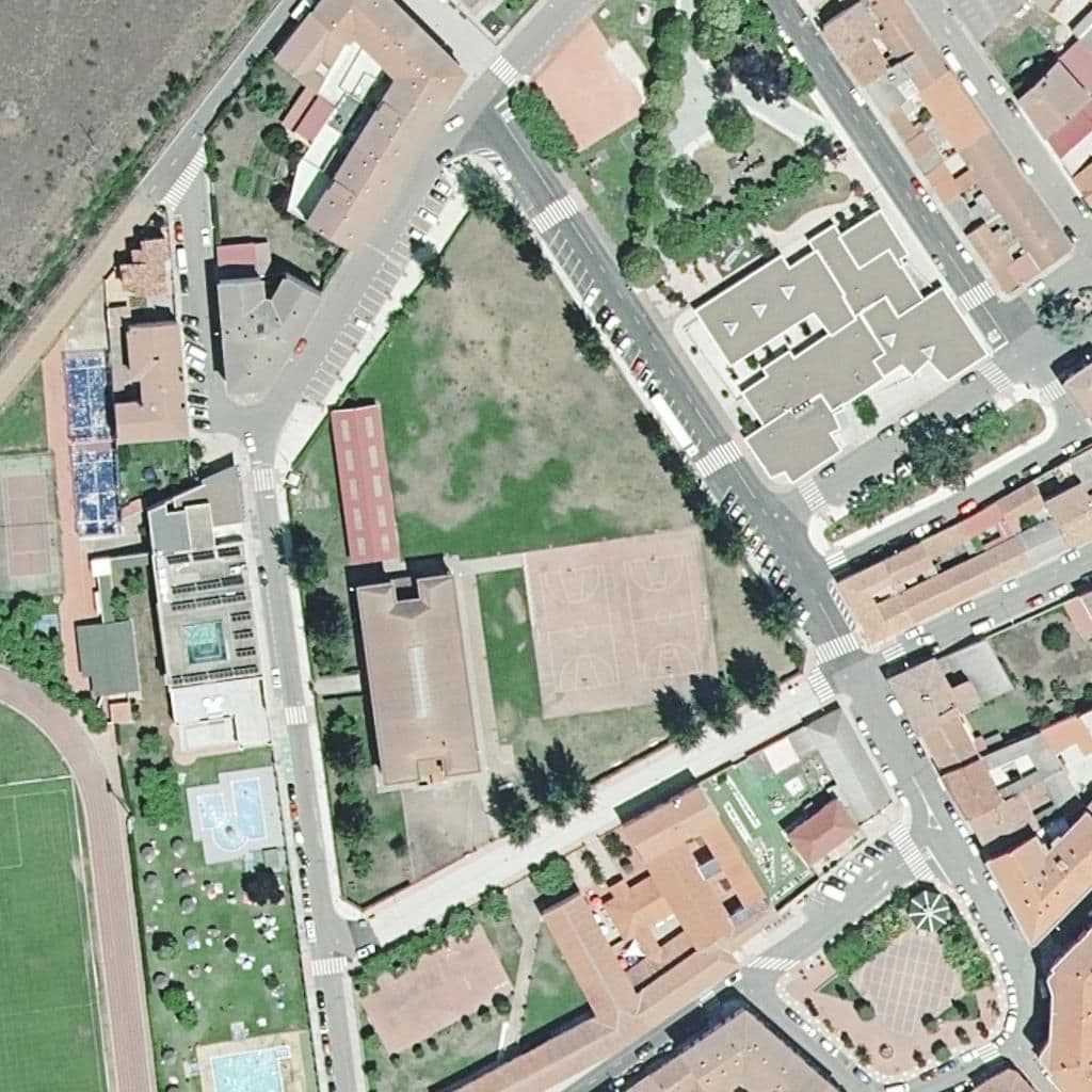 Aerial view of the grounds of BENITO LEÓN
