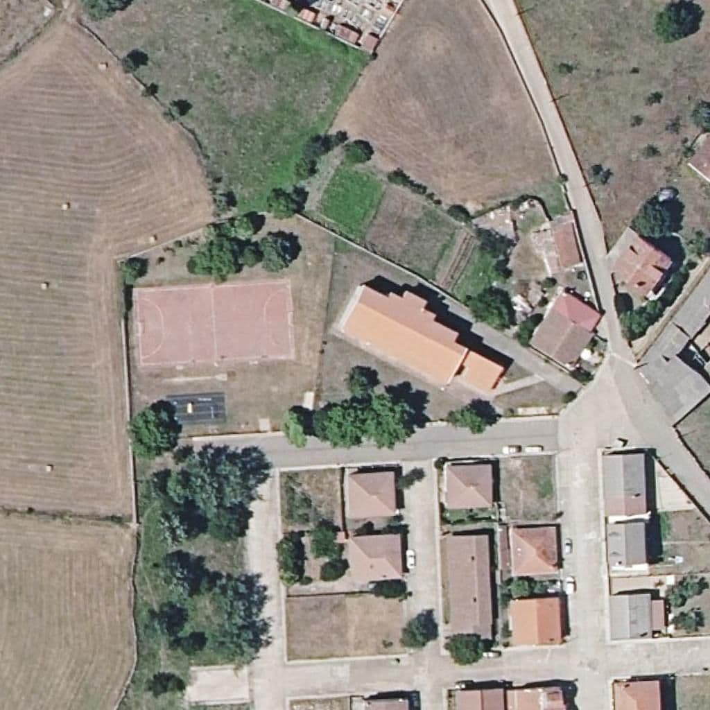Aerial view of the grounds of CRA ALTO ÁGUEDA