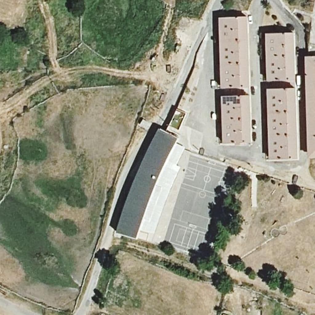 Aerial view of the grounds of CRA ALTO GREDOS