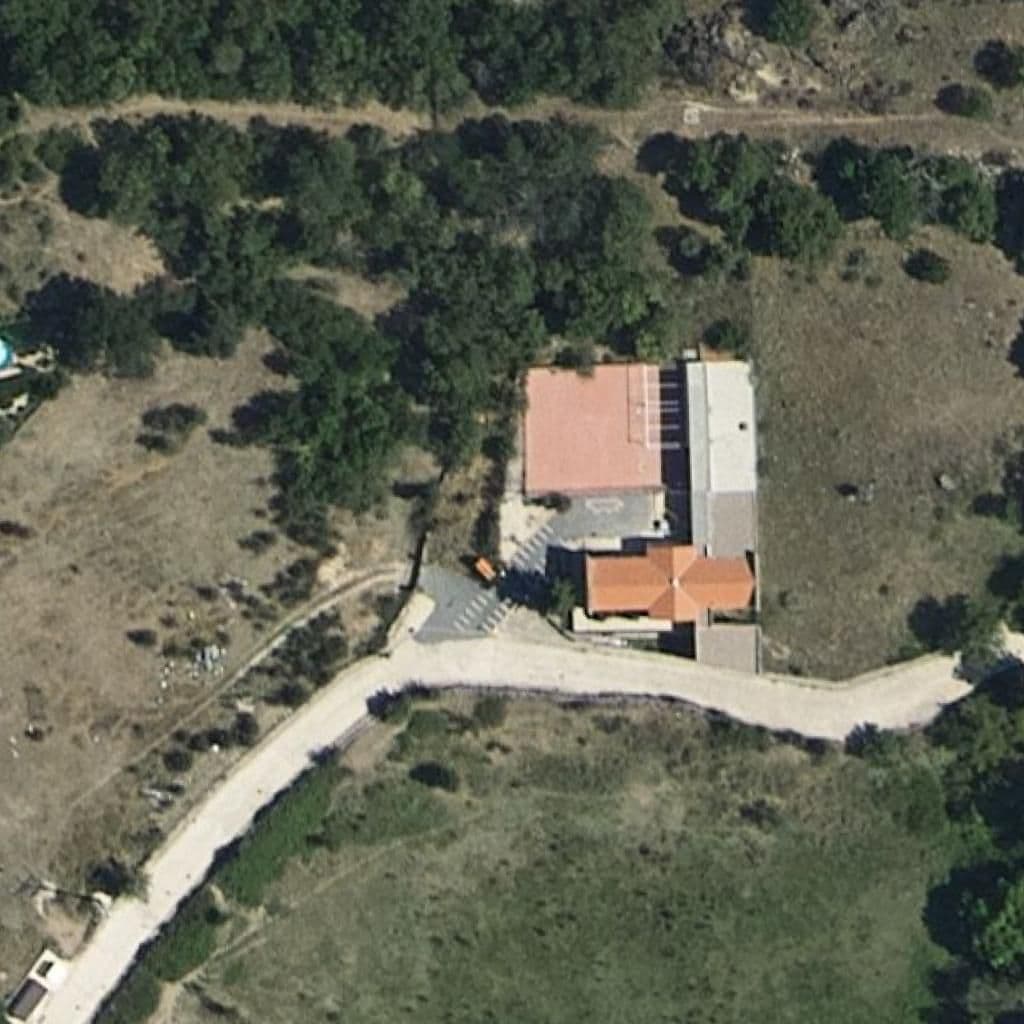 Aerial view of the grounds of CRA ALTO TIÉTAR