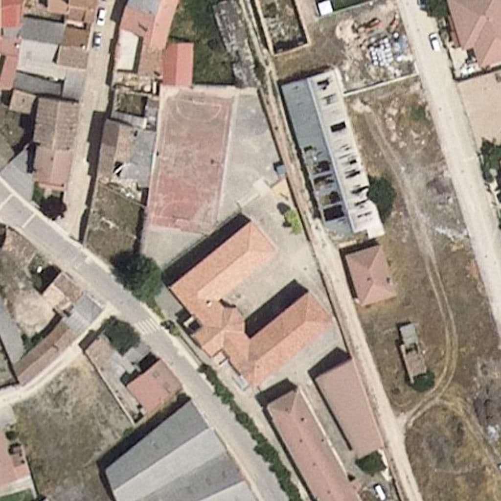 Aerial view of the grounds of CRA ANTONIO DE NEBRIJA