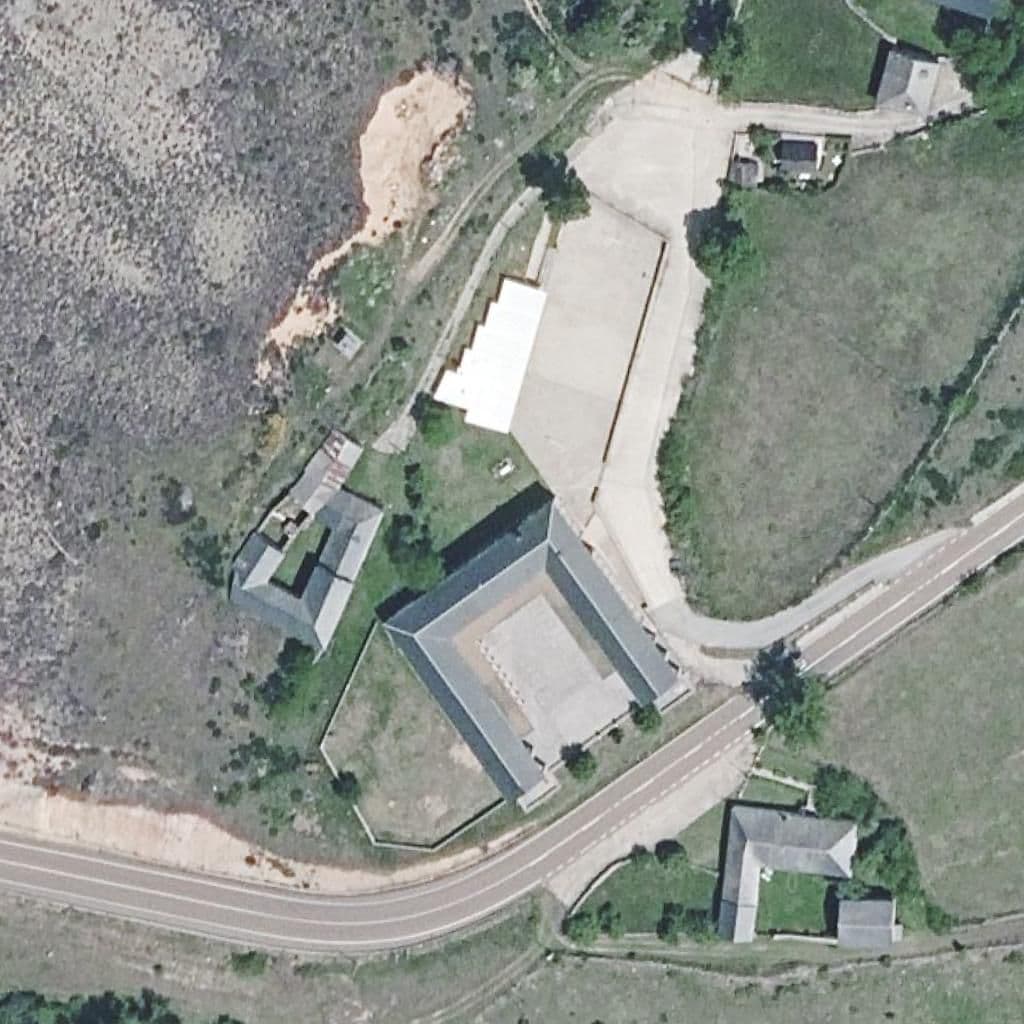 Aerial view of the grounds of CRA BABIA