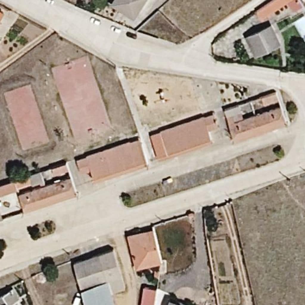 Aerial view of the grounds of CRA BAJO DUERO