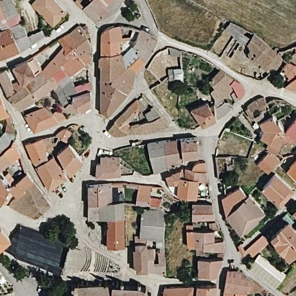 Aerial view of the grounds of CRA BAJO TORMES