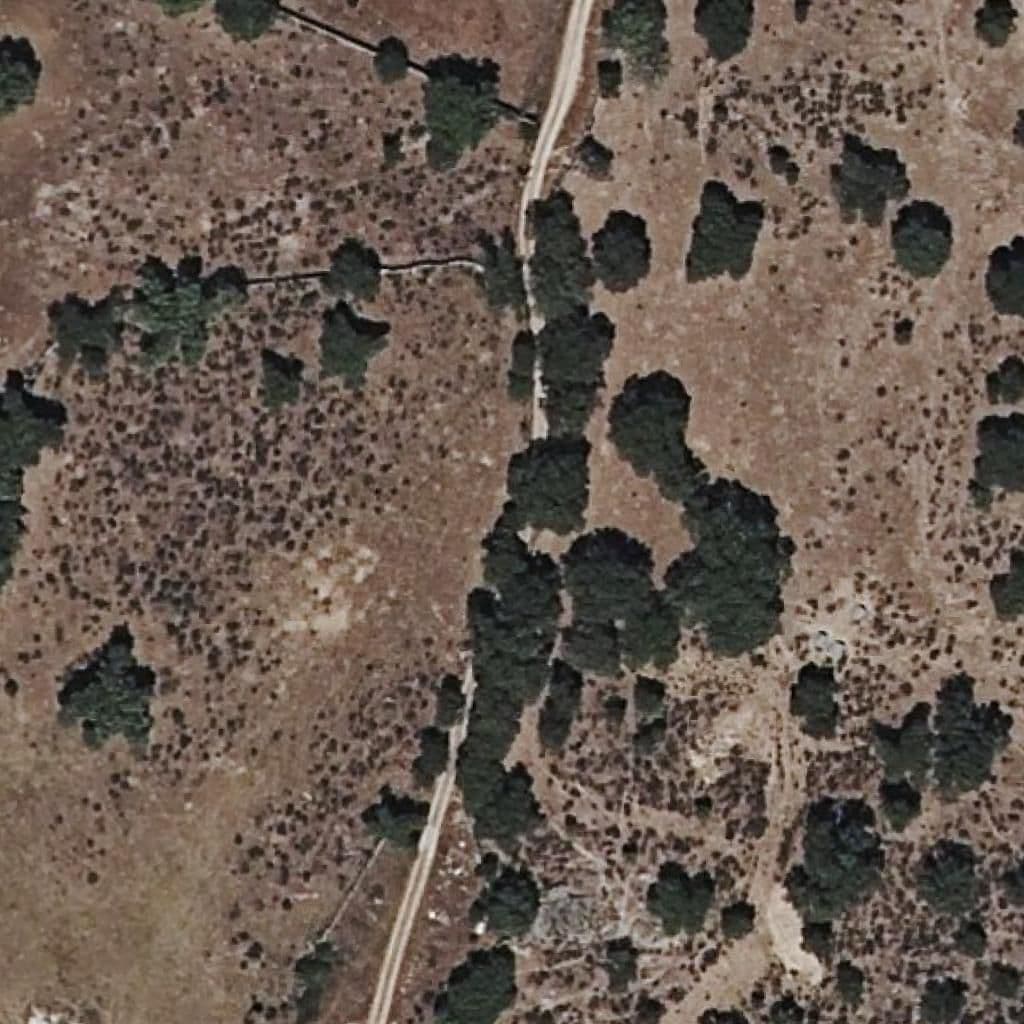 Aerial view of the grounds of CRA CAMPO DE ARGAÑÁN