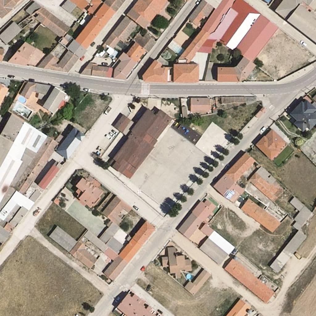 Aerial view of the grounds of CRA CAMPOS CASTELLANOS