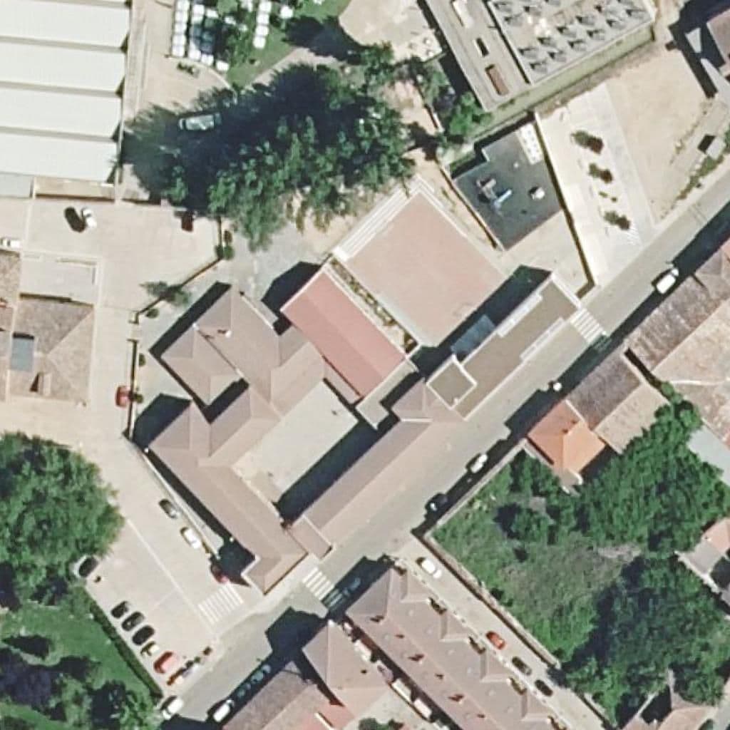 Aerial view of the grounds of CRA CAMPOS GÓTICOS