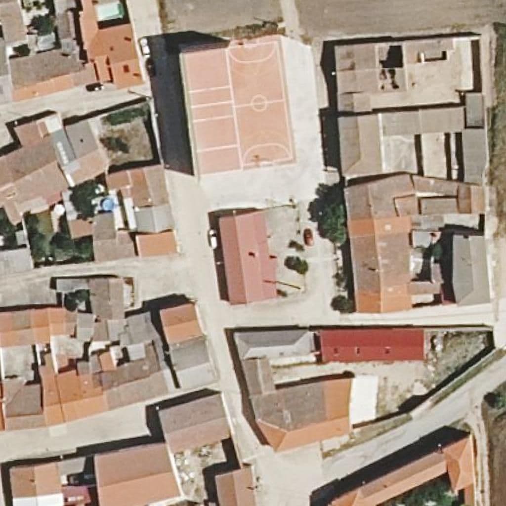 Aerial view of the grounds of CRA CAÑADA REAL