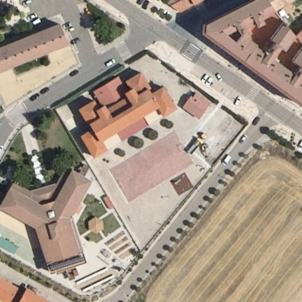 Aerial view of the grounds of CRA CARDENAL CISNEROS
