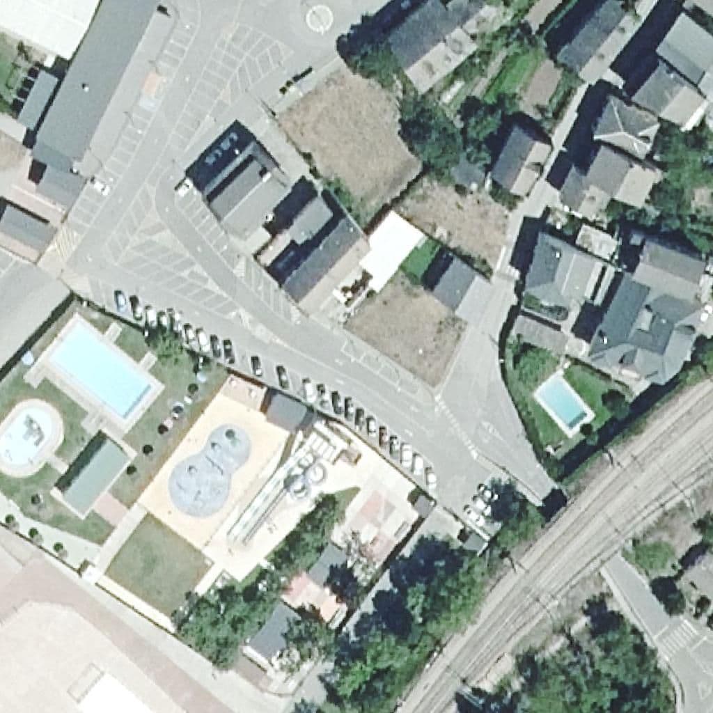 Aerial view of the grounds of CRA DE CARUCEDO