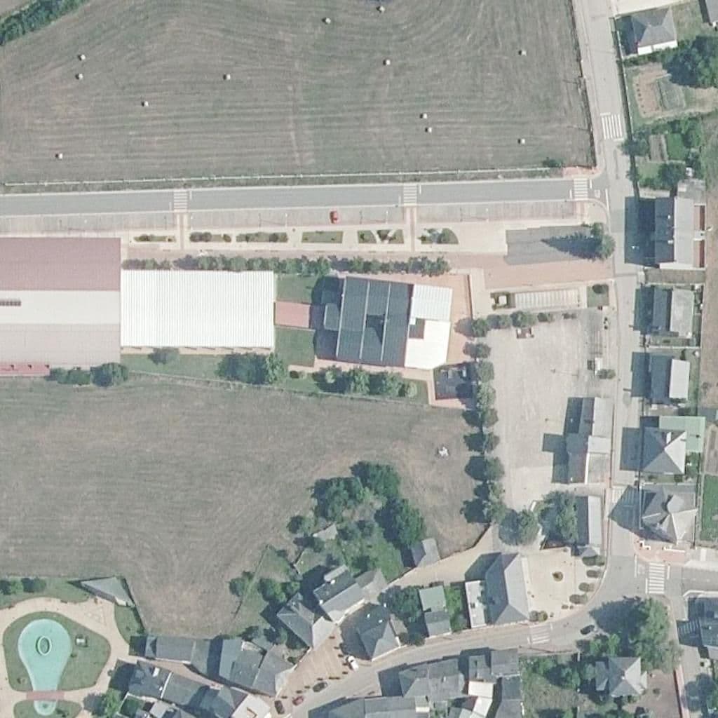 Aerial view of the grounds of CRA DE CUBILLOS DEL SIL
