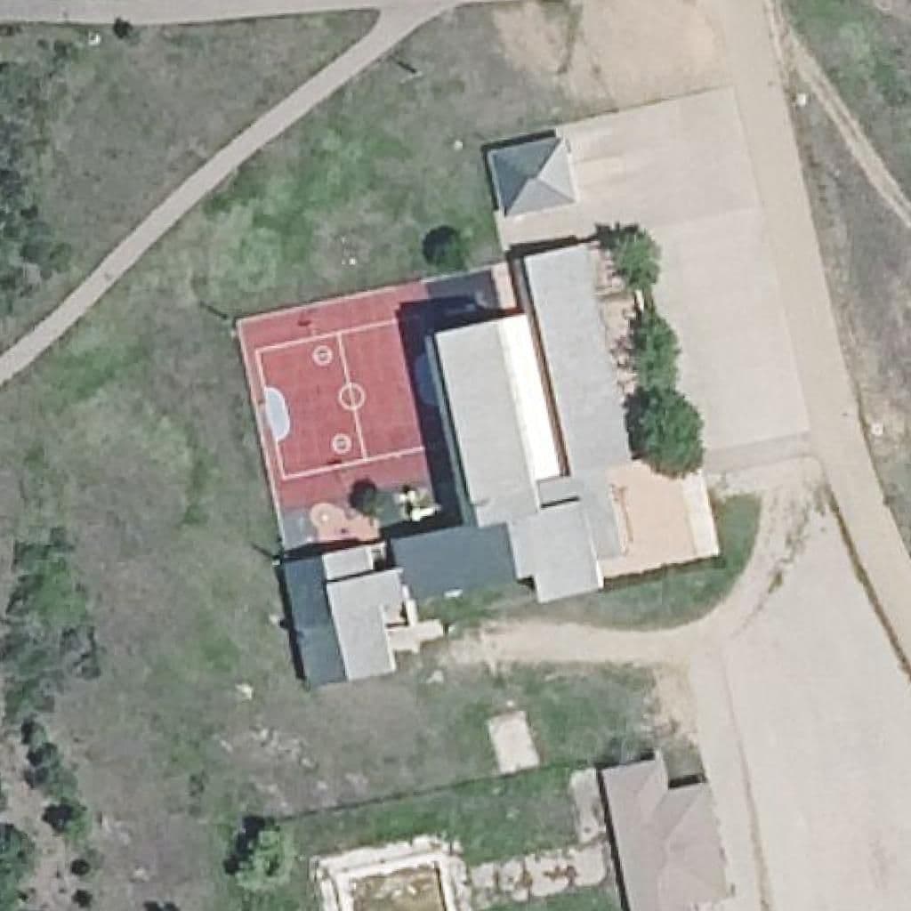 Aerial view of the grounds of CRA DE PALACIOS DE SANABRIA