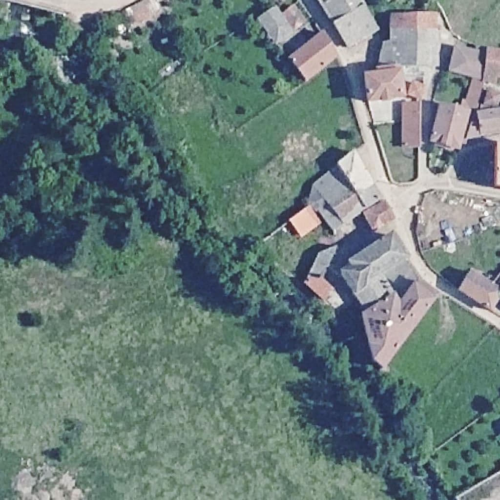 Aerial view of the grounds of CRA DE POSADA DE VALDEÓN