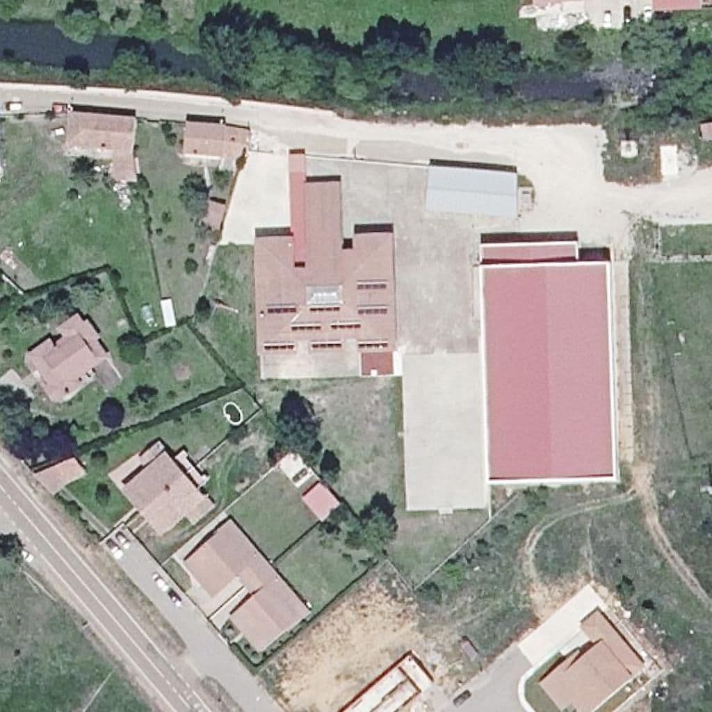 Aerial view of the grounds of CRA DE PUENTE ALMUHEY