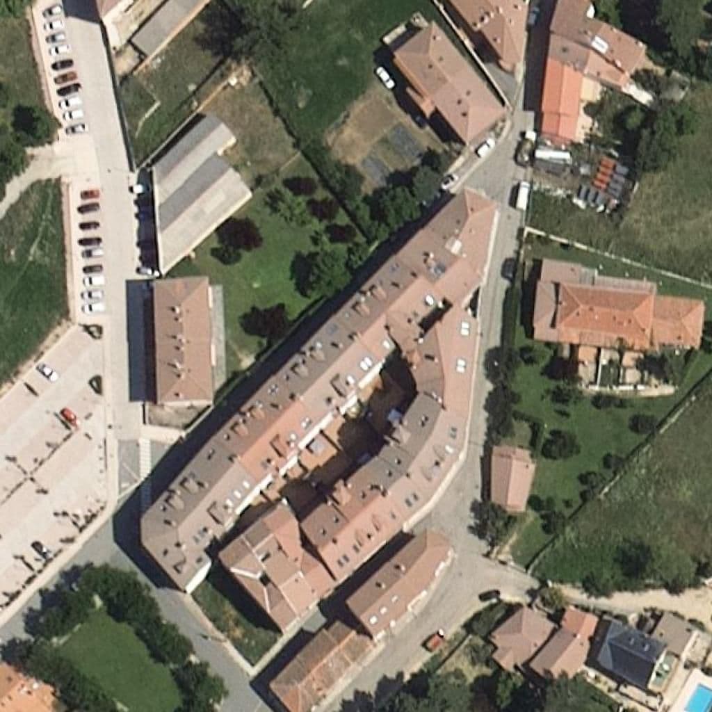 Aerial view of the grounds of CRA DE RIAZA