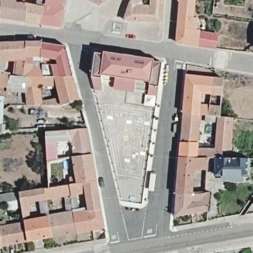 Aerial view of the grounds of CRA DE SANTA MARINA DEL REY