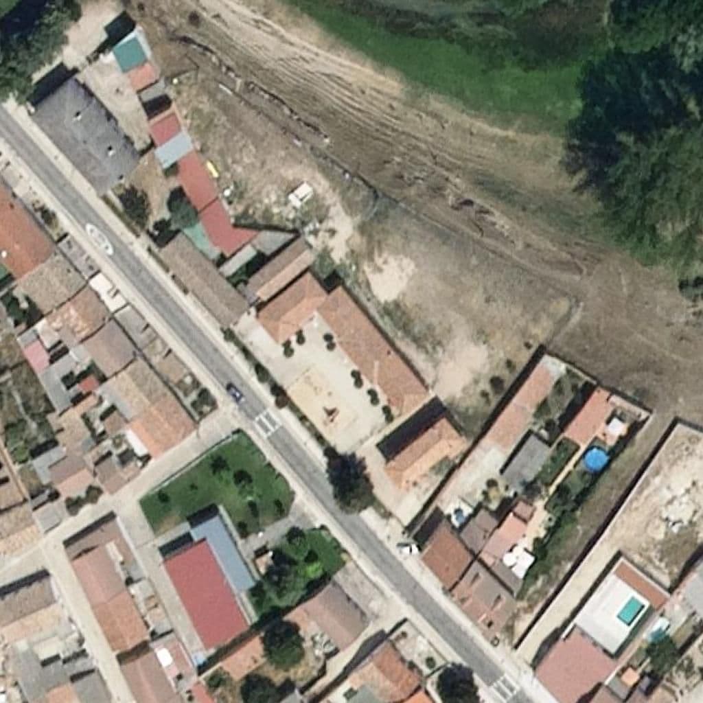 Aerial view of the grounds of CRA DEL CERRATO