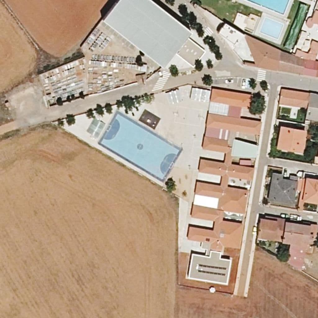 Aerial view of the grounds of CRA DOMINGO DE GUZMÁN