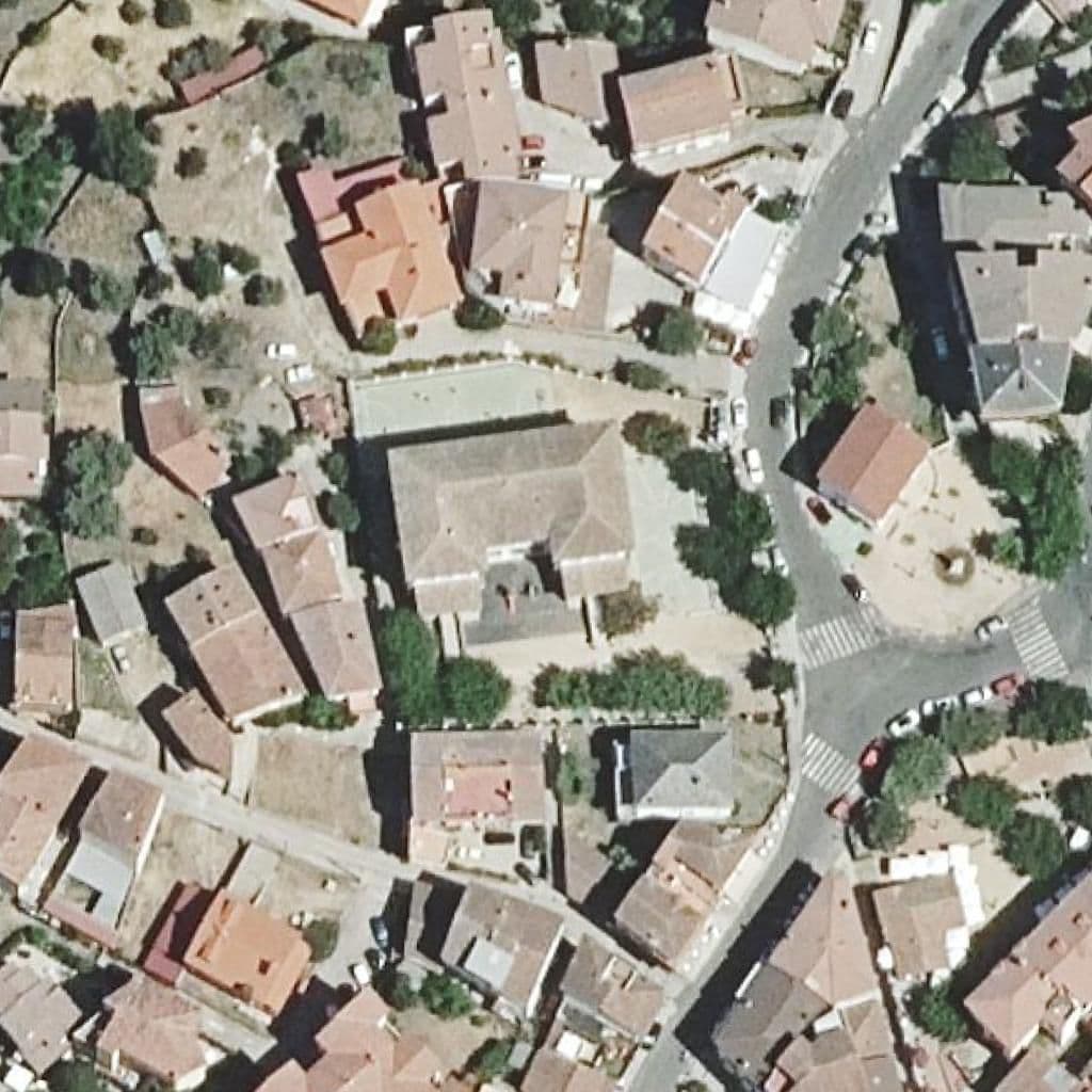 Aerial view of the grounds of CRA EL BARRANCO