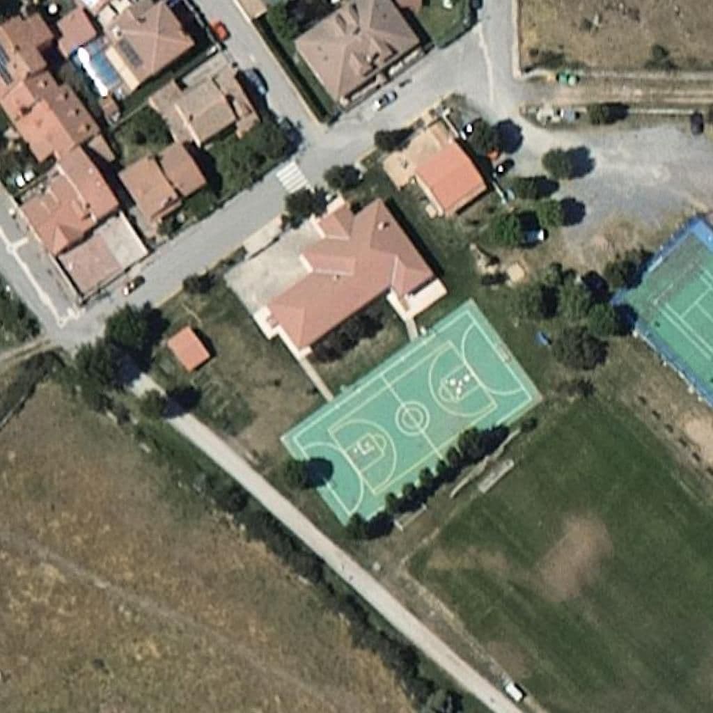 Aerial view of the grounds of CRA EL ENCINAR