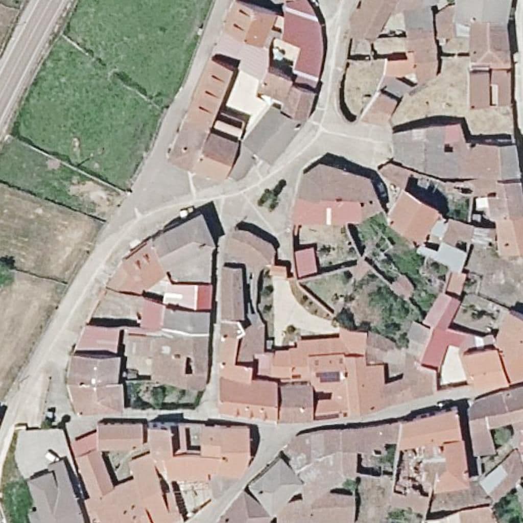 Aerial view of the grounds of CRA EL ROBLEDAL