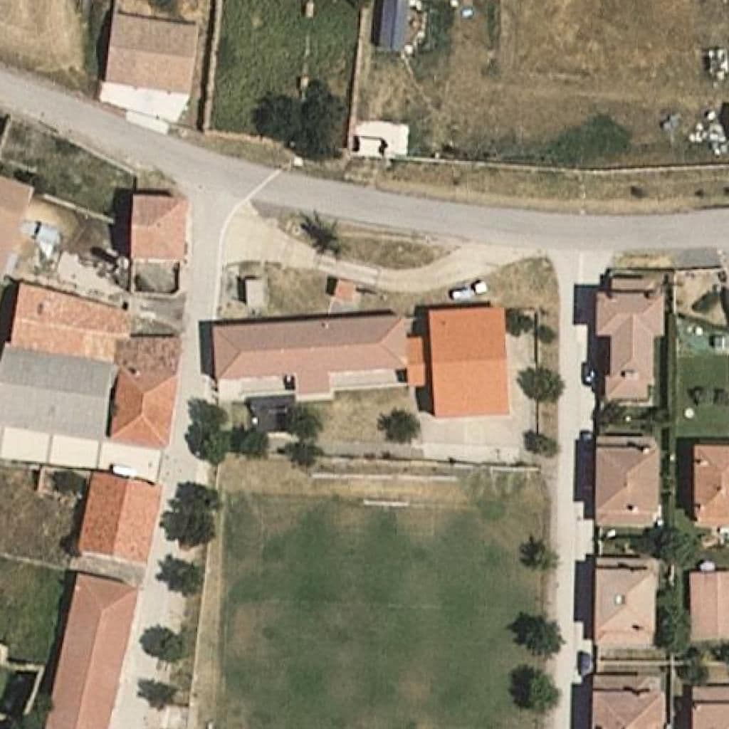 Aerial view of the grounds of CRA EL VALLE