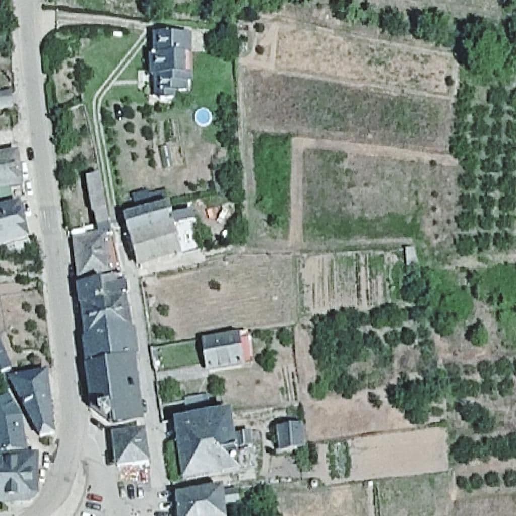 Aerial view of the grounds of CRA JIMENA MUÑIZ