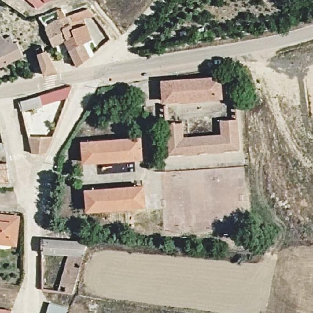 Aerial view of the grounds of CRA LA BESANA