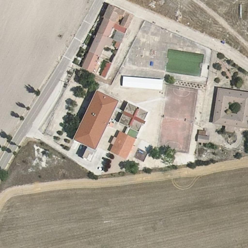 Aerial view of the grounds of CRA LA ESGUEVA
