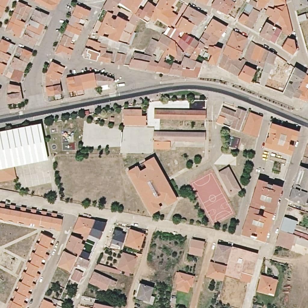Vista aérea del recinto de CRA LAS DEHESAS