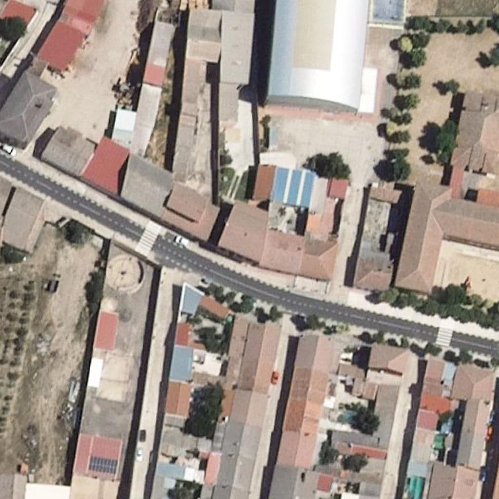 Aerial view of the grounds of CRA LLANO ALTO
