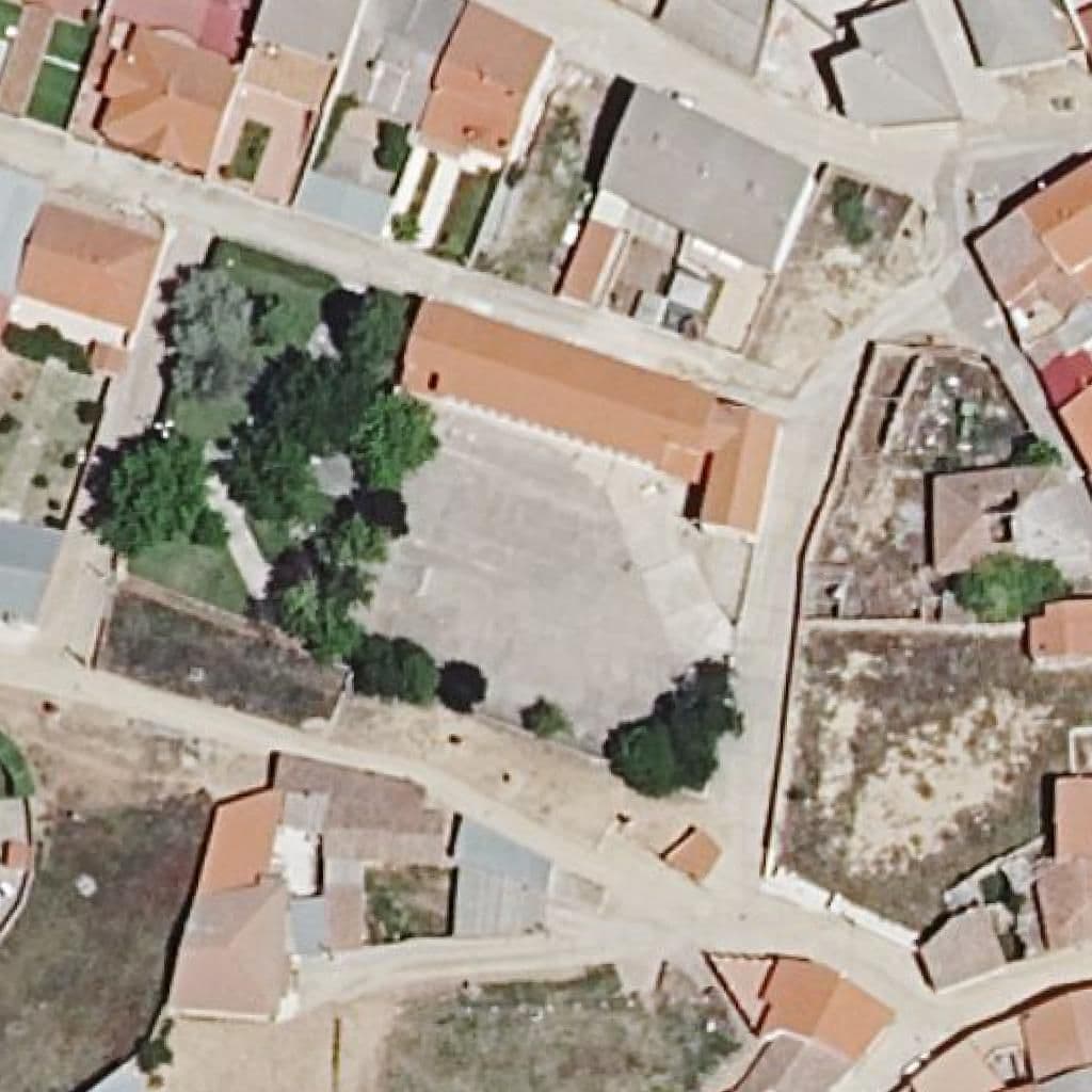 Aerial view of the grounds of CRA LOS ALMENDROS